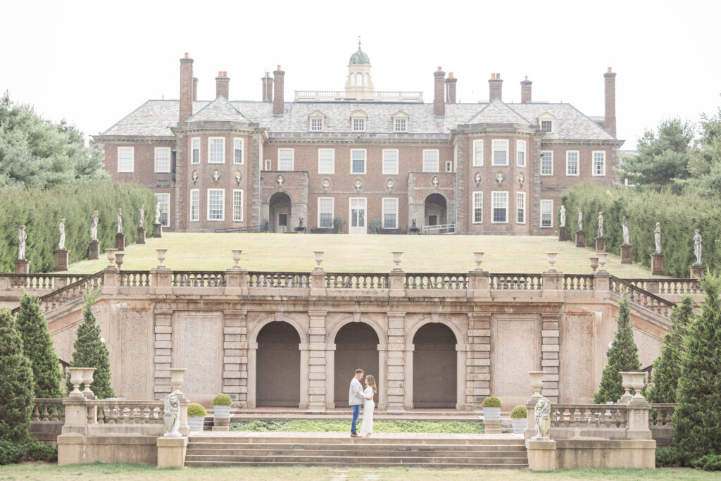 Crane Estate engagement session photo