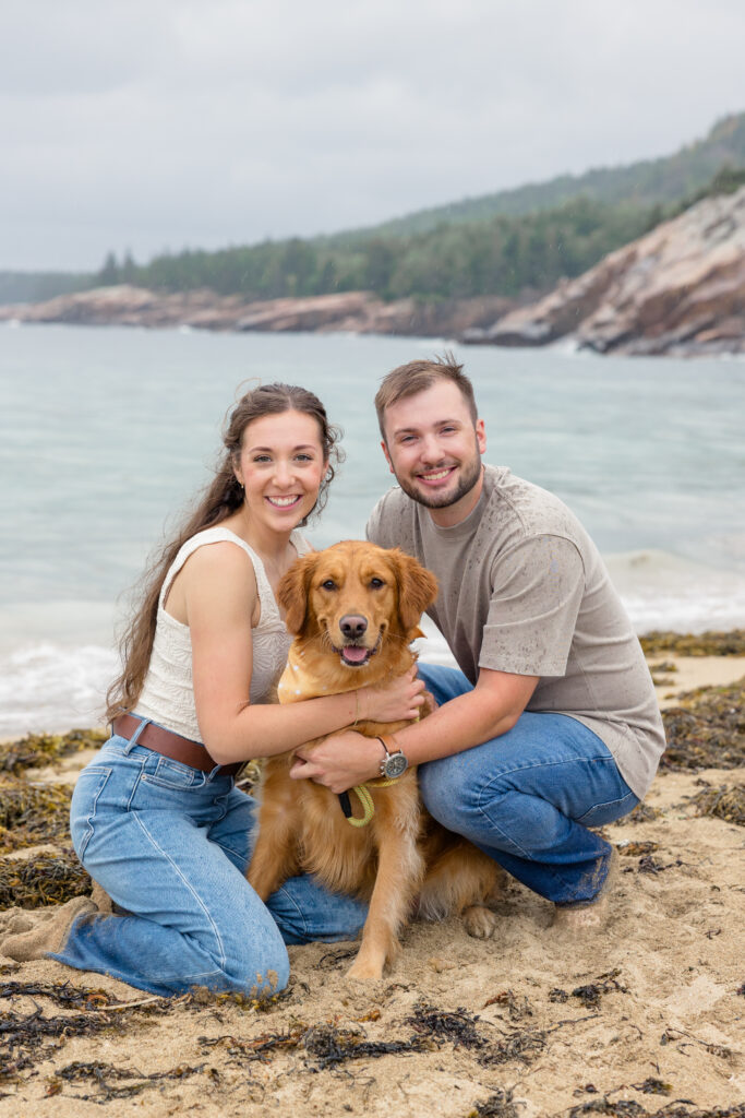 Engagement Session with a Dog